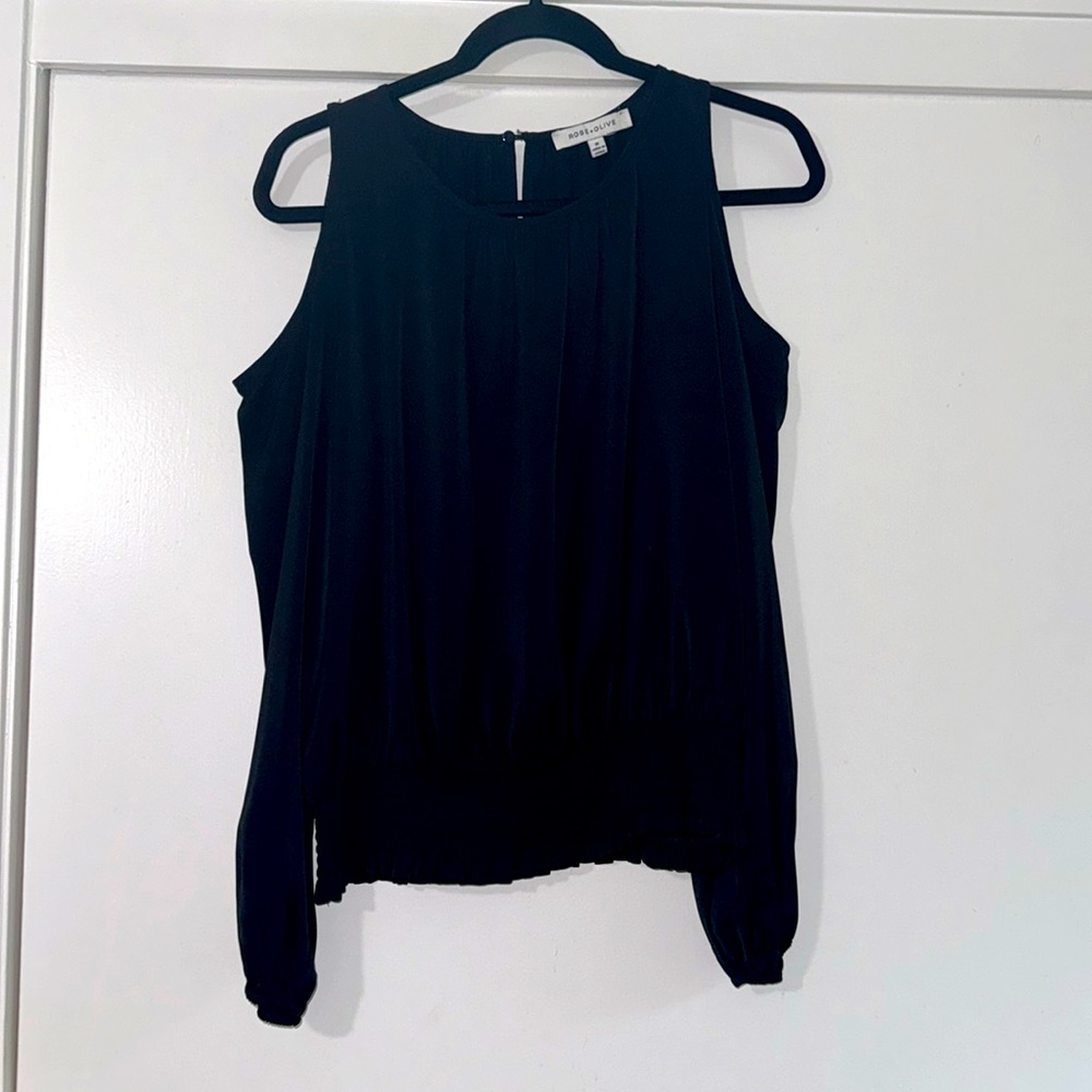 Cold shoulder blouse - Picture 4 of 8